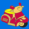 Little Motorbike coloring A Free Customize Game