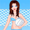 It`s still summer in Brazil and Rita is out for another fun game of beach volleyball.