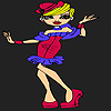 Jodie wear a hat coloring A Free Customize Game