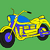 Cross road  motorcycle coloring A Free Customize Game