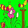 Caterpillar family coloring