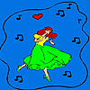 Happiest dancer coloring A Free Customize Game