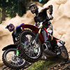 The Extreme Motocross Star game is the new challenge in the motocross world. Choose your motorcycle and drive as fast as you can on a ruff terrain while competing against the best motocross pilots. Try to keep your balance and not to crash. Finish all the twelve levels available in the game and prove you are the best motocross pilot ever. Enjoy!