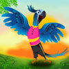 The Blue Parrot A Free Dress-Up Game