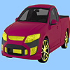 Fast pickup truck coloring A Free Customize Game