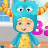 Cute Baby Bath A Free Dress-Up Game