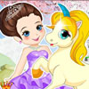 Princess With Unicorn A Free Dress-Up Game