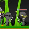 You will be a Ninja to combat crime in the dark of night. You will enter enemy territory to kill every enemy forces. Move quickly and carefully to kill enemy troops. Use shuriken if you`re desperate, it can attack enemies with frightening. Attack your enemies with the sword relentlessly to prove the sharpness of your samurai. Use arrow keys to move your ninja, Space Bar to attack, X to use shuriken. Complete all missions there. If you`ve completed a mission then you will get the book quest to continue the quest. Let you be able to defeat all of your enemies. 