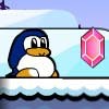 The penguin is now going out to find fish to eat. Help him to fight with the enemies and to collect the gem and fishes.