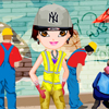 Clean Up Captain A Free Dress-Up Game