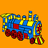Fast city locomotive coloring A Free Customize Game