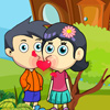 Jack and Jenny are playing hide and seek with friends and decided to exploit the game and exchange pretty long kisses. Help them go sly and enjoy the passionate kisses without being seen.