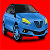Big blue concept car coloring A Free Customize Game