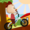 This is a great Biking game where you play the role of a funny and cute chicken. You are driving on your bike and your goal is to collect all stars on your way to the finish line. In each level you need to be fast and to collect as much of these stars as possible to win the game.