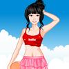 Beach day for cute girl A Free Dress-Up Game