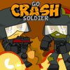 Go Crash Soldier is an action game that the mission were to rescue all the wounded soldiers on the enemy teritory. Blow enemies rockets and blast through all obstacles. Just beware some of the soldiers were already transformed to zombies. A game by www.goobreak.com.