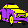 Old catera car coloring Game.