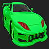 Best concept  green car coloring