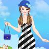 Star Trend On Green Field A Free Dress-Up Game