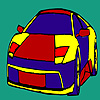 Fantastic city car coloring A Free Customize Game