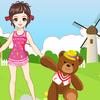 Teddy And Girl Dress Up A Free Dress-Up Game