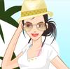 Lovely girl in the beach A Free Customize Game