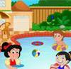 Children Swimmig Pool Decoration game, play Children Swimmig Pool Decoration