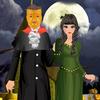Cute couple of halloween party A Free Dress-Up Game