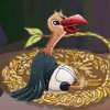 Help the big mama bird feed its babies in the birds nest skills game!
