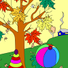Kid`s coloring: Autumn is free coloring game.