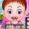 Baby Emma At Dentist A Free Dress-Up Game