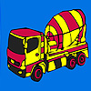 Heavy Construction truck coloring A Free Customize Game