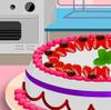 Cooking Strawberry Cake A Free Dress-Up Game