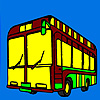 Modern city bus coloring A Free Customize Game