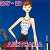 Melinda in Australia A Free Dress-Up Game