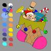 Christmas snow coloring A Free Customize Game