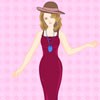 Maroon Frock Girl Dressup A Free Dress-Up Game