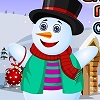 Snow Man Merry Christmas A Free Dress-Up Game