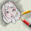 Lets Draw Something - Girl Face