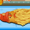 Golden Santa Bread is very interesting free online cooking game. For the Holidays everyone make beautiful cakes with very unusual forms and colors. In this game you have to make very delicious bread that has Santa’s look. First make the dough with flour, water, sugar, salt, eggs and other ingredients. After you make the dough, make the shapes for Santa with the given knife. Follow the given instructions in the up left corner. After you have made the Santa, use the brush to brush Santa’s hat, nose and cheeks. And at the end put the Santa in the oven. Now the Golden Santa Bread is ready for eating. Enjoy playing this game during the holiday celebrations!