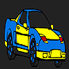 Dream Blue car coloring A Free Customize Game