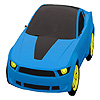Blue city car coloring A Free Customize Game
