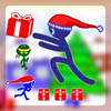 Stick Santa Gift Collect A Free Action Game