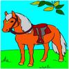horse coloring A Free Customize Game