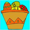 easter basket coloring A Free Customize Game