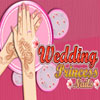 Wedding is a blessing for everyone! Here a beautiful princess wants your help to make her hands to glow. Clean her nail, shape it and give them an attractive color, use stickers and rings to make her fingers more beautiful. Your imagination and creativity is the only limit for this game. Enjoy playing.