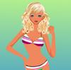 Beautiful girl in the beach A Free Customize Game