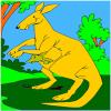 kangaroo coloring A Free Customize Game