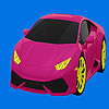 Pink hot car coloring A Free Customize Game