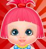 Baby Hair Salon Spa game. Play with your mouse.